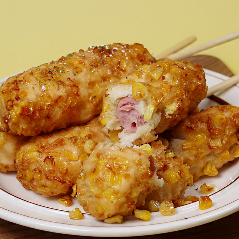 옥수수 핫도그 (110g x 4팩)